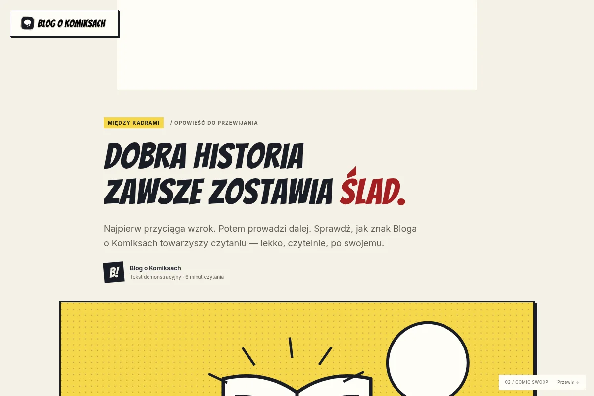 Podgląd pracowni: Logo w ruchu